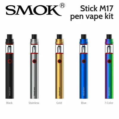SMOK STICK M17 E-Cigarette KIT - Geniune Vape E-cig Vape PEN KIT • £6.99