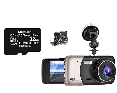 32GB Micro SD TF Card For WDR FULL HD 1080P Dual Lens Car DVR Recorder Dash Cam • £5.88