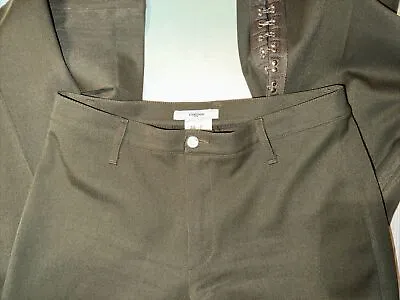 Vertigo Paris Women’s Green Pants Corset Style Closure On Leg Bottoms 40 EU/8 US • $19.95