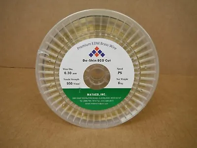 HARD BRASS EDM WIRE (1) One 13.2# Spool P-5 .012  30mm Mitsubishi SODICK Fanuc • $104.99