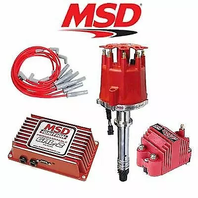 MSD 9251 Ignition Kit Programmable 6AL-2/Distributor/Wires/Coil Chevy Big Block • $1164.95