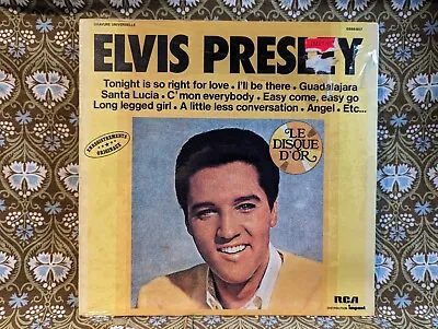 ELVIS Presley Le Disque D'or SEALED VINYL Import LP France 6886 807  1977 RCA • $12.99