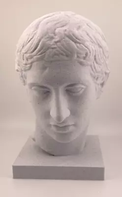 Greek Sculpture Head Of An Athlete 7.3 Inch/185 Mm Museum Reproduction • $39.95