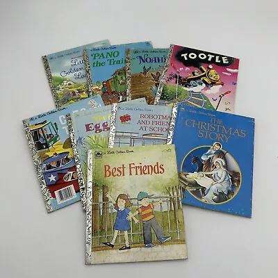 Vintage Golden Book Lot Of 9 Little Golden Books • $12