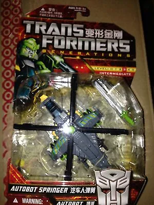 TRANSFORMERS GENERATIONS SPRINGER GDO DELUXE Hasbro ASIA EXCLUSIVE New In Usa • $31.55