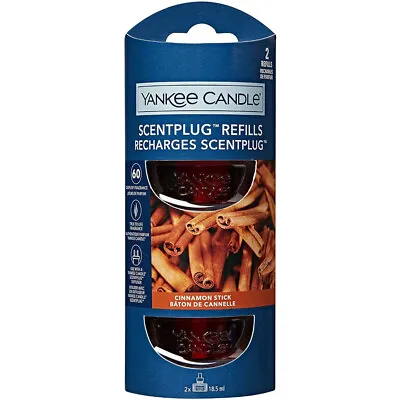 Yankee Candle Air Freshener Scent Plug Refill - Cinnamon Stick (Twin Pack) • £10.79