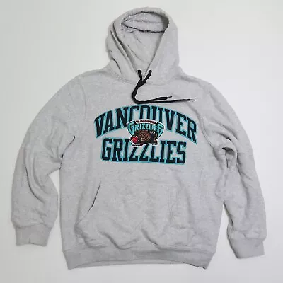 Vancouver Grizzlies Mitchell & Ness Hardwood Classics Hoodie Mens S Embroidered • $47.99