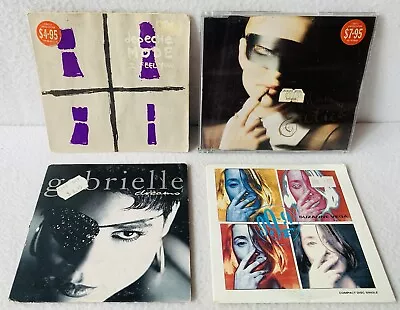 4x CD Singles Madonna Erotica Depeche Mode Gabrielle & Suzanne Vega 99.9F • $24.95