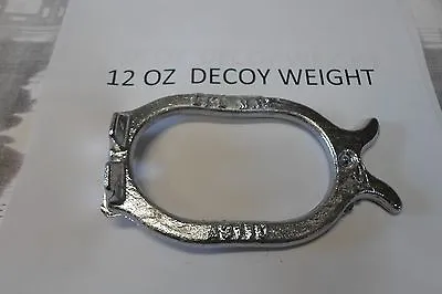 Quan Of 12    12 Oz Wrap Around Duck Goose Decoy Weight Anchor • $32