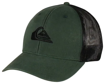 Quiksilver Grounder Trucker Hat - Forest - New • $26