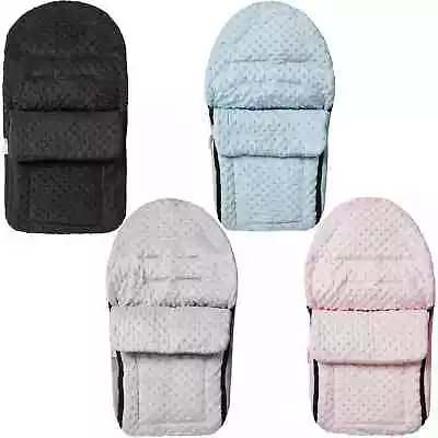 Dimple Car Seat Footmuff / Cosy Toes Compatible With Nania • £17.99