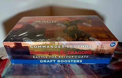 MTG Commander Legends: Battle For Baldur's Gate Draft Booster Box Sealed • $86.99