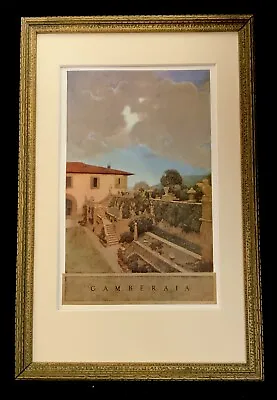 Maxfield Parrish “Gamberaia” Original Illust 1st Ed 1904 Italian Villas/Gardens • $75