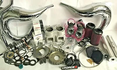 Banshee 421 Cheetah Cub Cylinder Kit Complete Rebuilt Motor Engine Rebuild Pipes • $5499.99