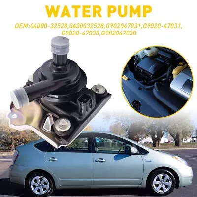 Electric Water Inverter Pump G9020-47031 04000-32528 For Prius 04-09 Toyota 1.5L • $32.99