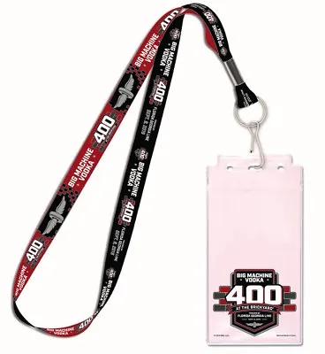 2019 Big Machine Vodka 400 At The Brickyard Ticket Holder & Lanyard Credential • $9.99