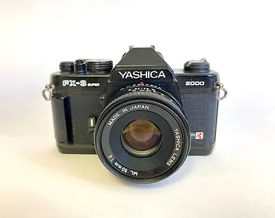 Yashica FX3 Super 2000 ML1:2/ 50mm  35mm Film SLR Camera • £75