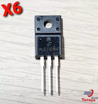 6pcs MJE13009F 13009F T0-220F Transistor 12Amp Bipolar High Voltage NPN • $9.86