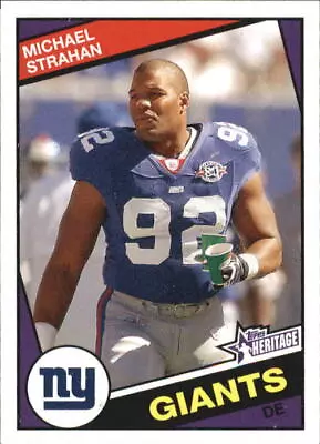 2005 Topps Heritage Football Card #194 Michael Strahan • $1.49