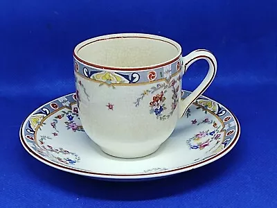 Antique J.&g. Meakin England Reg Sol 391413 Porcelain Teacup & Saucer Set • $7.50