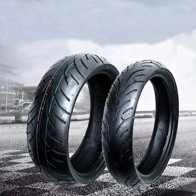 Front Rear Motorcycle Tires  120/70-17 & 180/55-17 For Honda CBR 600 R6 GSXR 750 • $151