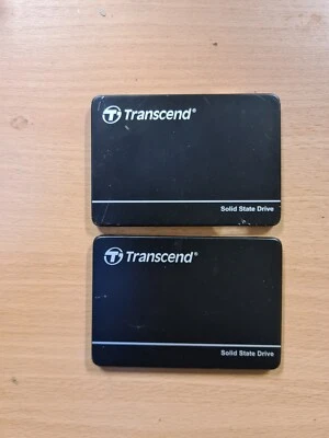 2 X Transcend SSD420K 64GB 2.5 Inch SATA 3 SSD  - Fast Free Delivery • £29.99