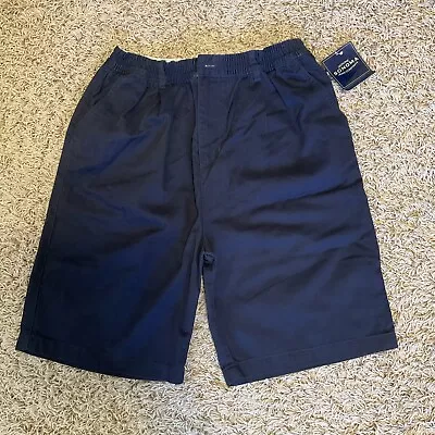 Sonoma Shorts Boys Size XL Hiking Outdoor Uniform Khaki Blue Vintage • $14