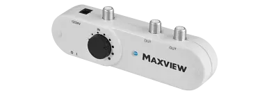 MAXVIEW TOURING DIGITAL TV RADIO DAB AERIAL AMPLIFIER 12V 24V CAMPER 40-860Mhz • £28.99