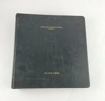 VTG Petroleum Engineering Workshop Manual Volume II Ohio Marathon Oil Company • $85.13