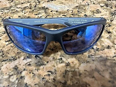 Maui Jim Kanaio Coast Mj766-08c Matte Blue Hawaii Polarized Sunglasses • $219