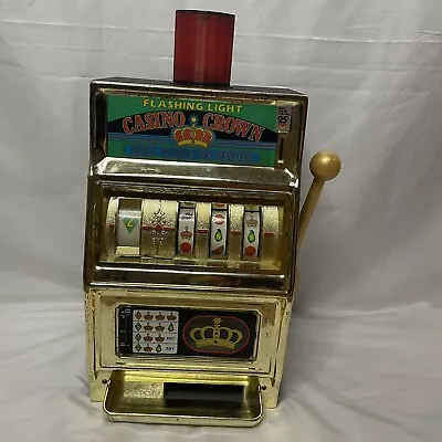 $130 • Buy Vintage Waco Flashing Light Casino Crown Slot Machine