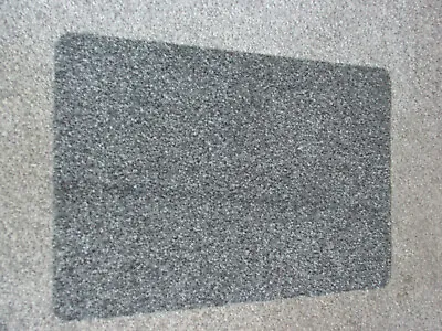 Microfibre Magic Door Mat Machine Washable Anti Slip 50 X 75cm Grey Secong Quali • £5.49