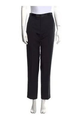 Vintage Lanvin Men’s Tuxedo Suit Pants- Navy Blue & Black Trim FR48 US32 • $250