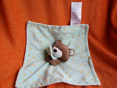 Costco Little Miracles Teddy Bear Comforter Blanket Blankie Green  12   • £9.45