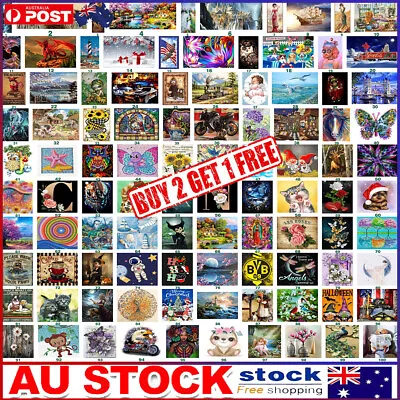 $11.19 • Buy 5D Diamond Painting Art Full Drill Embroidery Cross Stitch Kits Gift Home Decor.