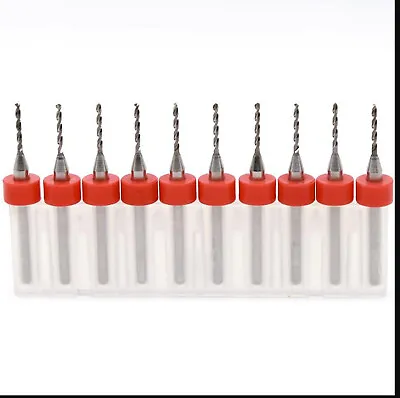 Φ 0.1mm ~ 3.175mm Carbide Micro Drill Bits CNC PCB Dremel Portable 1/8  Shank • $9.71