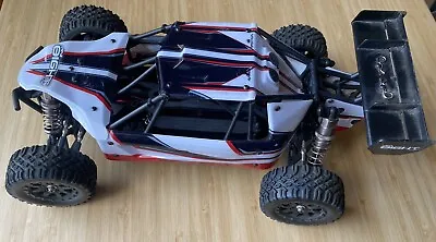 Losi Mini 8ight Db 1/14 Buggy Remote Control 4wd White Roller • $88.88