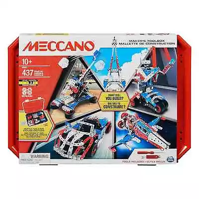 Meccano - Maker's ToolBox STEAM - 437 Pieces • $89.99