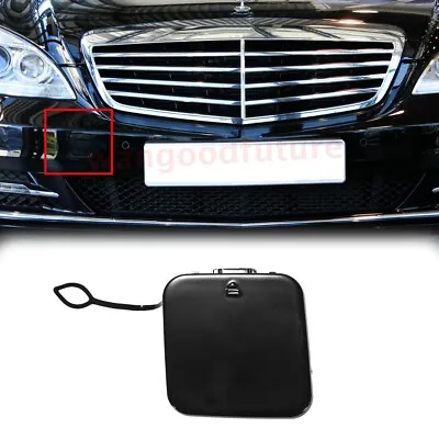 Front Bumper Tow Hook Cover Black For Mercedes S-class W221 2009-2013 2218850322 • $12.54