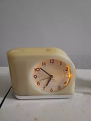 Westclox Big Ben Moon Beam Alarm Clock Model 43000 Lighted Dial 1950s Read Descr • $30