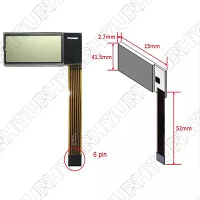 6Pin Speedometer Tachometer LCD Display For VDO Gauge Tachometer Kenworth Truck • $36.52