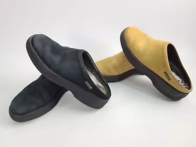 2x Mephisto Air-Jet Nubuck Mules Size EU 3.5 U.S. 6 Slip On Clog Comfort Shoes • $45