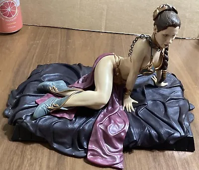 Star Wars Princess Leia Jabba's Slave Statue Gentle Giant Limited Ed 2557/5200 • $406.12