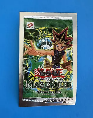 Yu-Gi-Oh! Magic Ruler Sealed Pack Vintage 1996 Unlimited Konami • $25