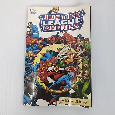 Justice League Of America Hereby Elects DC TPB BRAND NEW JLA Zatanna Hawkgirl • $25