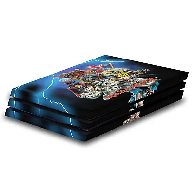 $32.95 • Buy Official Iron Maiden Graphic Art Vinyl Skin Decal For Sony Ps4 Pro Console