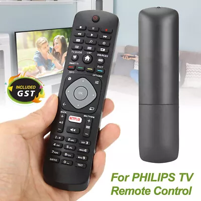 Replacement Remote Control For PHILIPS TV For NETFLIX APP HOF16H303GPD24 • $8.50