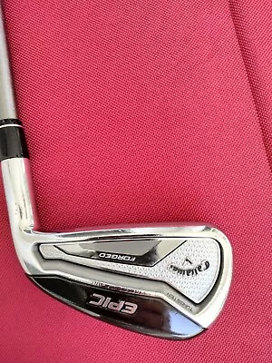 Callaway Epic Forged E19 Iron Set 6-PA . Aerotech Steel  Fiber Graphite FC 70 • $495