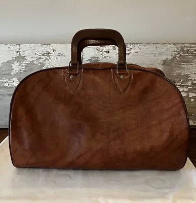 Vintage Scovill Brown Bowling Ball Bag • $15