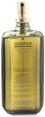 Quorum By Antonio Puig Cologne For Men EDT 3.3 / 3.4 Oz New Tester • $12.51